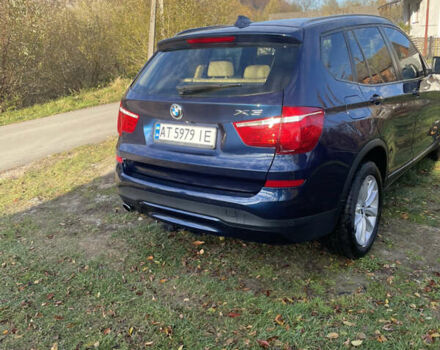 Синий БМВ Х3, объемом двигателя 2 л и пробегом 209 тыс. км за 21000 $, фото 6 на Automoto.ua