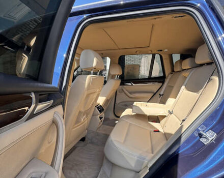 Синій БМВ Х3, об'ємом двигуна 2 л та пробігом 146 тис. км за 9500 $, фото 15 на Automoto.ua