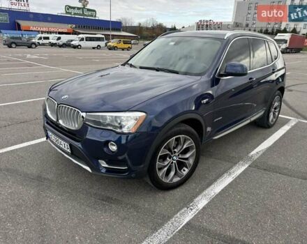 Синий БМВ Х3, объемом двигателя 2 л и пробегом 165 тыс. км за 15900 $, фото 2 на Automoto.ua