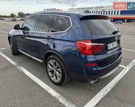 Синий БМВ Х3, объемом двигателя 2 л и пробегом 165 тыс. км за 15900 $, фото 1 на Automoto.ua