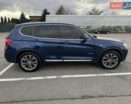 Синий БМВ Х3, объемом двигателя 2 л и пробегом 165 тыс. км за 15900 $, фото 6 на Automoto.ua
