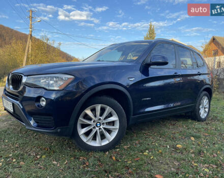 Синий БМВ Х3, объемом двигателя 2 л и пробегом 209 тыс. км за 21000 $, фото 1 на Automoto.ua