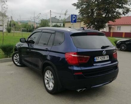Синий БМВ Х3, объемом двигателя 2 л и пробегом 280 тыс. км за 11500 $, фото 14 на Automoto.ua