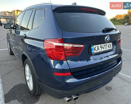 Синій БМВ Х3, об'ємом двигуна 2 л та пробігом 144 тис. км за 17500 $, фото 3 на Automoto.ua