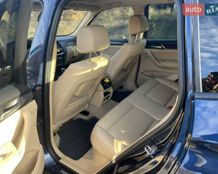 Синий БМВ Х3, объемом двигателя 2 л и пробегом 209 тыс. км за 21000 $, фото 11 на Automoto.ua