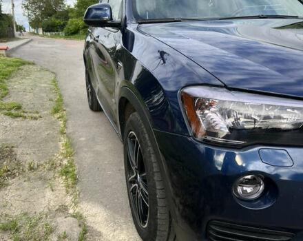 Синий БМВ Х3, объемом двигателя 2 л и пробегом 150 тыс. км за 18000 $, фото 2 на Automoto.ua