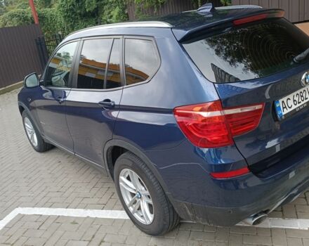 БМВ Х3 2014 в Луцке на Automoto.ua Синий БМВ Х3, объемом двигателя 2 л и пробегом 294 тыс. км за 17700 $, фото 5 на Automoto.ua