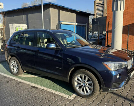 Синий БМВ Х3, объемом двигателя 2 л и пробегом 175 тыс. км за 15300 $, фото 3 на Automoto.ua