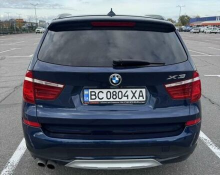 Синий БМВ Х3, объемом двигателя 2 л и пробегом 165 тыс. км за 15900 $, фото 4 на Automoto.ua