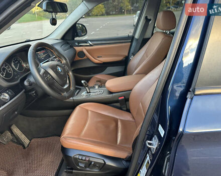 Синій БМВ Х3, об'ємом двигуна 2 л та пробігом 144 тис. км за 17500 $, фото 13 на Automoto.ua