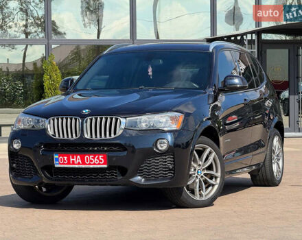 Синий БМВ Х3, объемом двигателя 2 л и пробегом 214 тыс. км за 17900 $, фото 1 на Automoto.ua