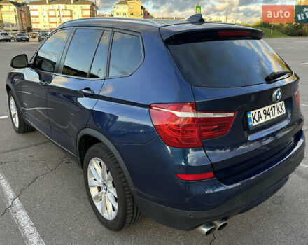 Синій БМВ Х3, об'ємом двигуна 2 л та пробігом 144 тис. км за 17500 $, фото 2 на Automoto.ua