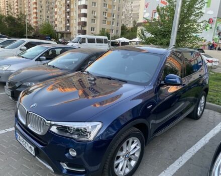 Синий БМВ Х3, объемом двигателя 3 л и пробегом 300 тыс. км за 22000 $, фото 2 на Automoto.ua