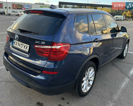 Синій БМВ Х3, об'ємом двигуна 2 л та пробігом 144 тис. км за 17500 $, фото 5 на Automoto.ua