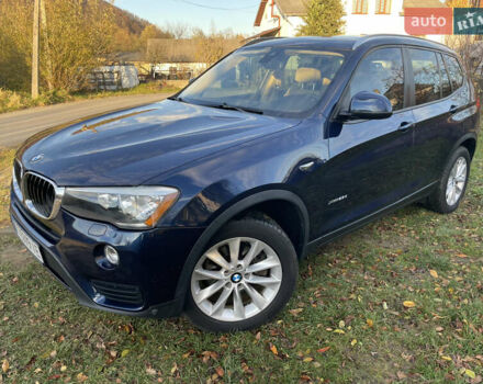 Синий БМВ Х3, объемом двигателя 2 л и пробегом 209 тыс. км за 21000 $, фото 2 на Automoto.ua