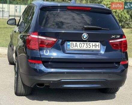Синий БМВ Х3, объемом двигателя 2 л и пробегом 232 тыс. км за 20500 $, фото 7 на Automoto.ua