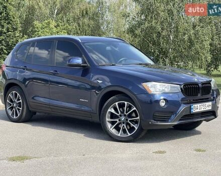 Синий БМВ Х3, объемом двигателя 2 л и пробегом 232 тыс. км за 20500 $, фото 1 на Automoto.ua
