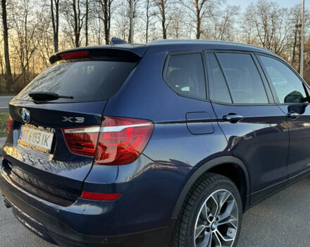 Синій БМВ Х3, об'ємом двигуна 2 л та пробігом 84 тис. км за 19900 $, фото 4 на Automoto.ua