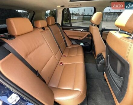 Синий БМВ Х3, объемом двигателя 2 л и пробегом 232 тыс. км за 20500 $, фото 12 на Automoto.ua