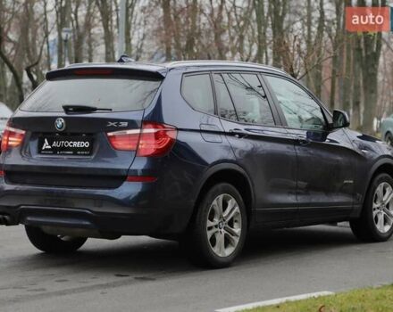 Синий БМВ Х3, объемом двигателя 3 л и пробегом 233 тыс. км за 17000 $, фото 3 на Automoto.ua