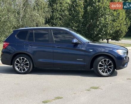 Синий БМВ Х3, объемом двигателя 2 л и пробегом 232 тыс. км за 20500 $, фото 2 на Automoto.ua