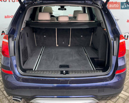 Синій БМВ Х3, об'ємом двигуна 2 л та пробігом 194 тис. км за 19950 $, фото 4 на Automoto.ua