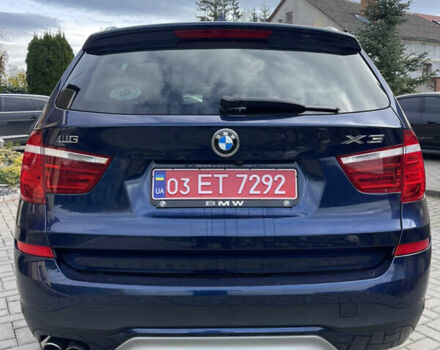 Синий БМВ Х3, объемом двигателя 2 л и пробегом 190 тыс. км за 15900 $, фото 6 на Automoto.ua