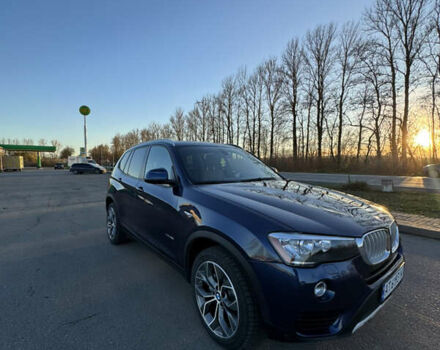 Синій БМВ Х3, об'ємом двигуна 2 л та пробігом 84 тис. км за 19900 $, фото 1 на Automoto.ua