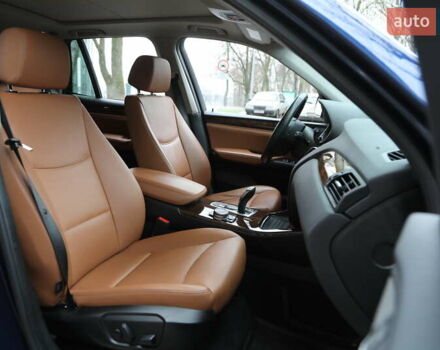 Синий БМВ Х3, объемом двигателя 3 л и пробегом 233 тыс. км за 17000 $, фото 9 на Automoto.ua