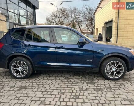 Синий БМВ Х3, объемом двигателя 2 л и пробегом 85 тыс. км за 20500 $, фото 7 на Automoto.ua