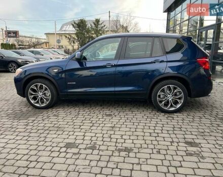 Синий БМВ Х3, объемом двигателя 2 л и пробегом 85 тыс. км за 20500 $, фото 3 на Automoto.ua
