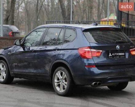 Синий БМВ Х3, объемом двигателя 3 л и пробегом 233 тыс. км за 17000 $, фото 5 на Automoto.ua
