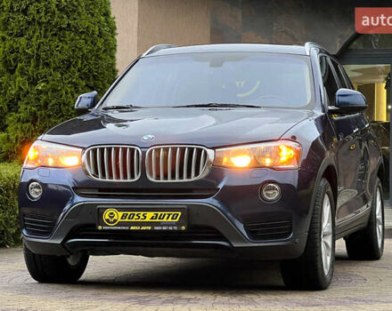 Синий БМВ Х3, объемом двигателя 2 л и пробегом 176 тыс. км за 16750 $, фото 2 на Automoto.ua