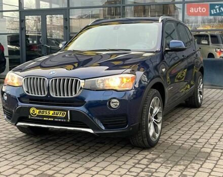 Синий БМВ Х3, объемом двигателя 2 л и пробегом 85 тыс. км за 20500 $, фото 2 на Automoto.ua