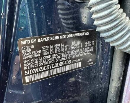 Синій БМВ Х3, об'ємом двигуна 2 л та пробігом 189 тис. км за 18500 $, фото 29 на Automoto.ua