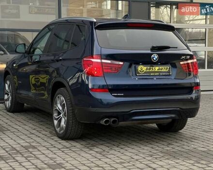 Синий БМВ Х3, объемом двигателя 2 л и пробегом 85 тыс. км за 20500 $, фото 4 на Automoto.ua
