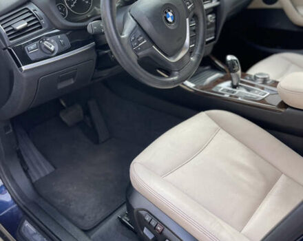 Синий БМВ Х3, объемом двигателя 2 л и пробегом 190 тыс. км за 15900 $, фото 7 на Automoto.ua