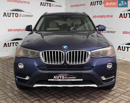 Синій БМВ Х3, об'ємом двигуна 2 л та пробігом 194 тис. км за 19950 $, фото 1 на Automoto.ua