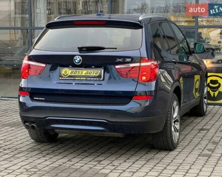 Синий БМВ Х3, объемом двигателя 2 л и пробегом 85 тыс. км за 20500 $, фото 6 на Automoto.ua