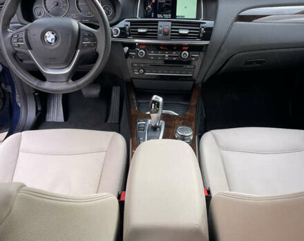 Синий БМВ Х3, объемом двигателя 2 л и пробегом 190 тыс. км за 15900 $, фото 14 на Automoto.ua