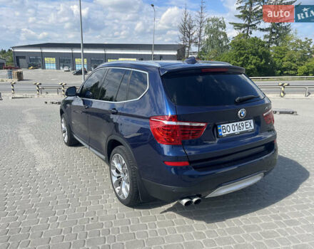 Синий БМВ Х3, объемом двигателя 2 л и пробегом 206 тыс. км за 17000 $, фото 9 на Automoto.ua
