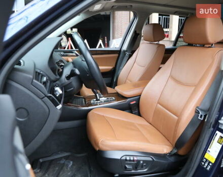 Синий БМВ Х3, объемом двигателя 3 л и пробегом 233 тыс. км за 17000 $, фото 6 на Automoto.ua