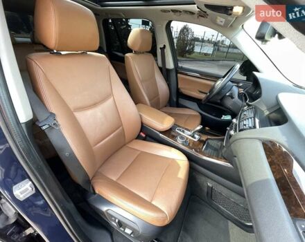 Синий БМВ Х3, объемом двигателя 2 л и пробегом 232 тыс. км за 20500 $, фото 11 на Automoto.ua