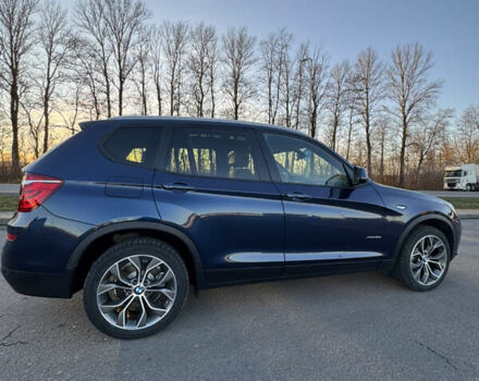 Синій БМВ Х3, об'ємом двигуна 2 л та пробігом 84 тис. км за 19900 $, фото 3 на Automoto.ua