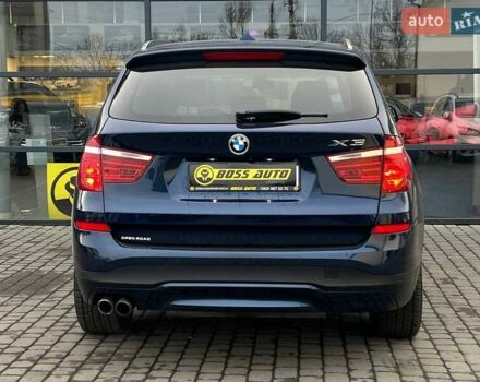 Синий БМВ Х3, объемом двигателя 2 л и пробегом 85 тыс. км за 20500 $, фото 5 на Automoto.ua