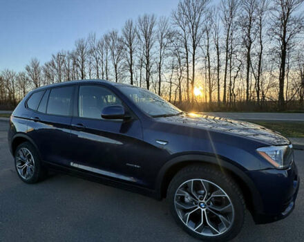 Синій БМВ Х3, об'ємом двигуна 2 л та пробігом 84 тис. км за 19900 $, фото 2 на Automoto.ua