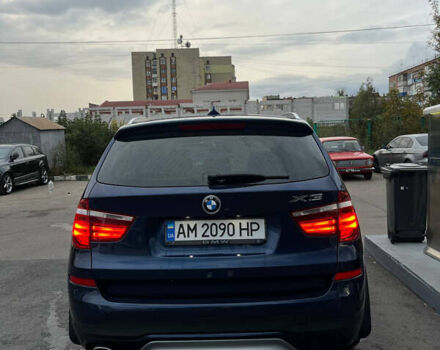 Синий БМВ Х3, объемом двигателя 2 л и пробегом 101 тыс. км за 25500 $, фото 11 на Automoto.ua