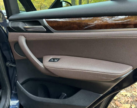 БМВ Х3 2016 в Броварах на Automoto.ua Синий БМВ Х3, объемом двигателя 2 л и пробегом 215 тыс. км за 20500 $, фото 17 на Automoto.ua