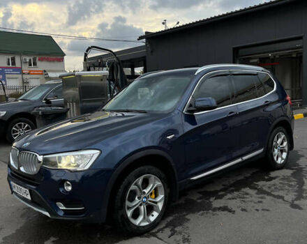 Синий БМВ Х3, объемом двигателя 2 л и пробегом 101 тыс. км за 25500 $, фото 1 на Automoto.ua