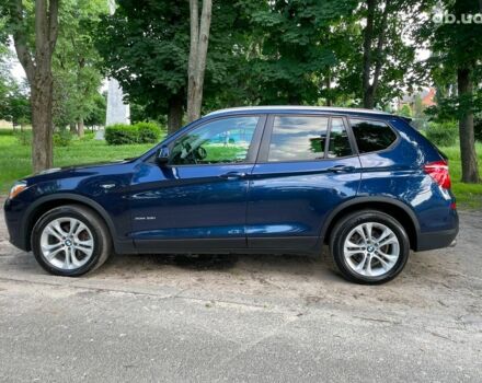 Синий БМВ Х3, объемом двигателя 3 л и пробегом 146 тыс. км за 24590 $, фото 15 на Automoto.ua